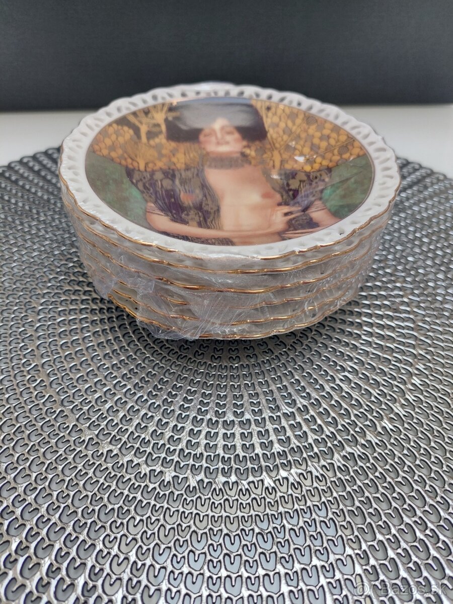 Luxusná porcelanová súprava GUSTAV KLIMT - 11