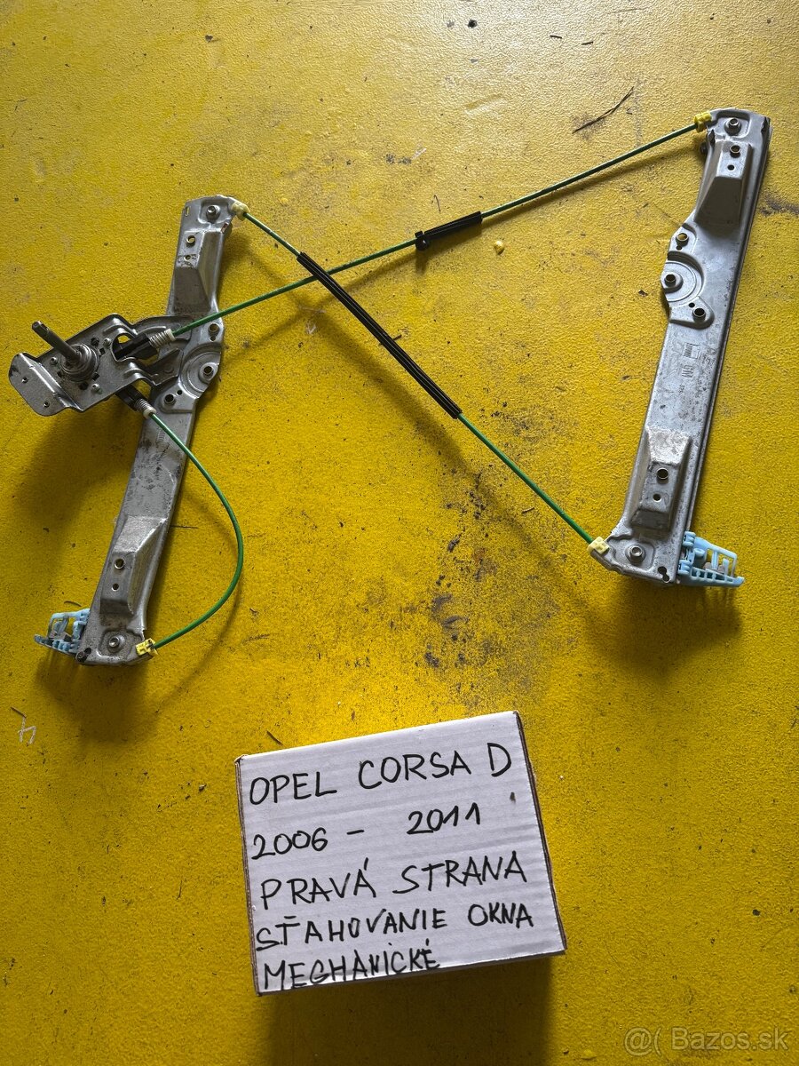 Opel Corsa D 2006-2011Corsa C 2000-2005 Corsa E 2015 - 11