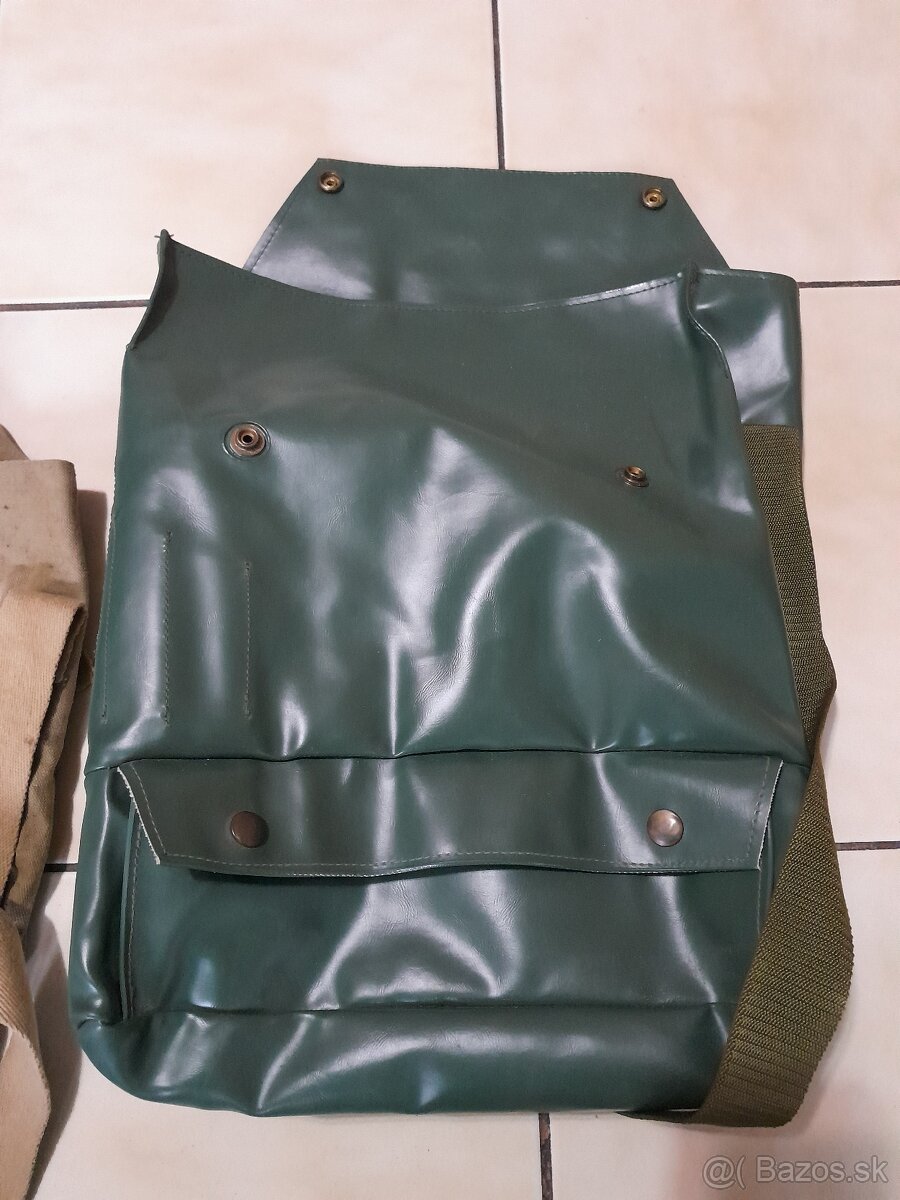 Plynová maska, taška, filter, očnice, Civilná ochrana, ČSLA - 11