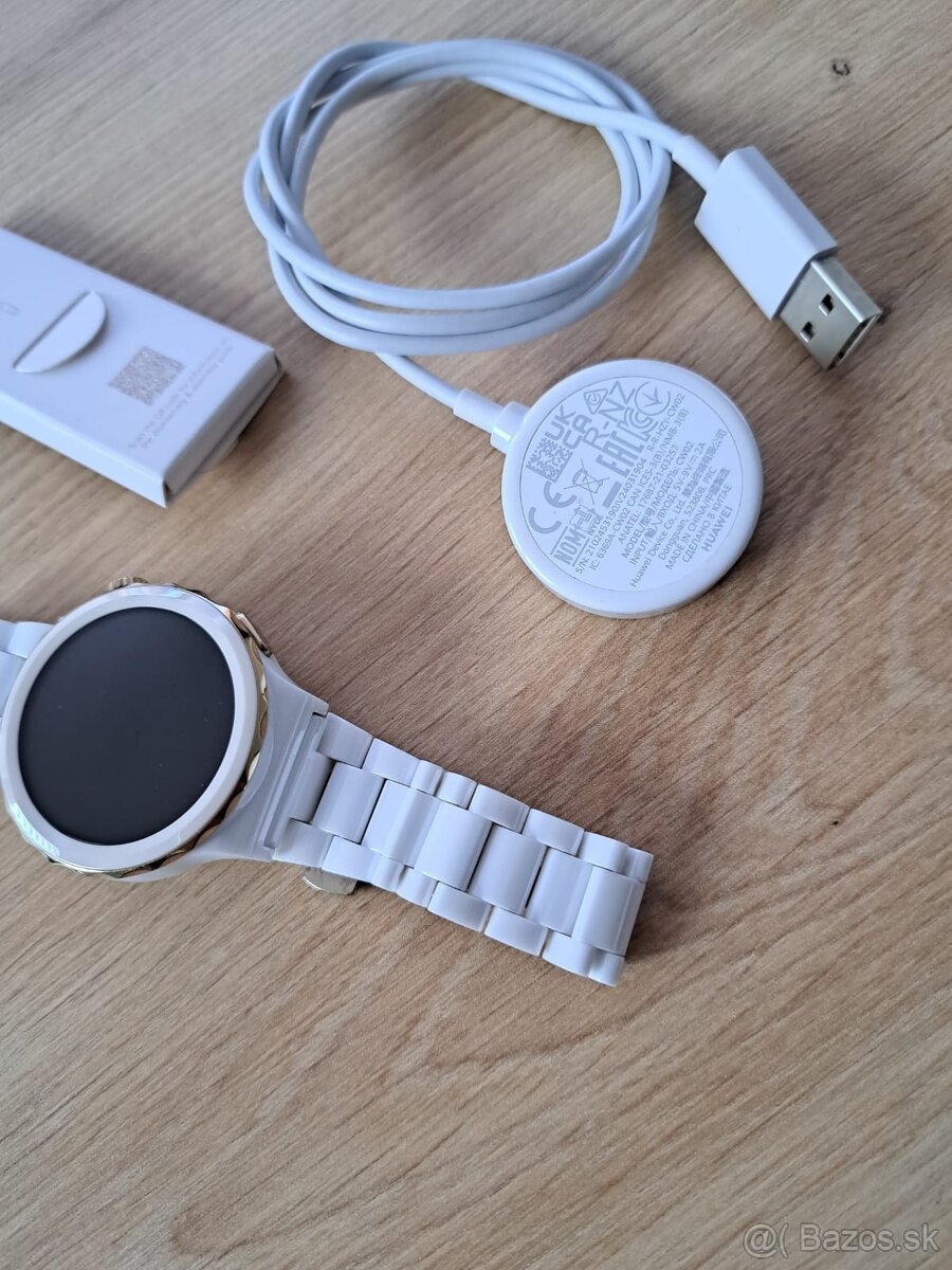 Luxusné dámske Huawei Watch GT3 Ceramic - 11