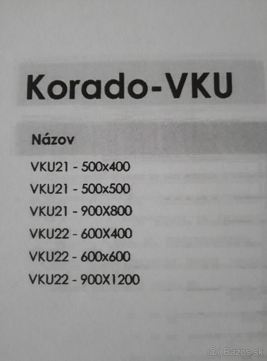 Predám radiátory značky Purmo a Korádo - 11