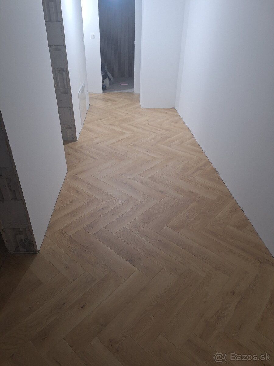 Pokládka podlahy a príprava podkladu - 11