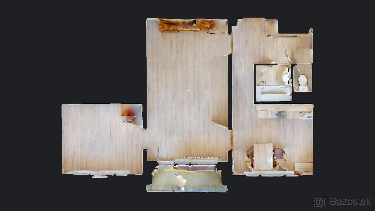 2-izbový byt na prenájom – Dolný Kubín, Veľký Bysterec - 11