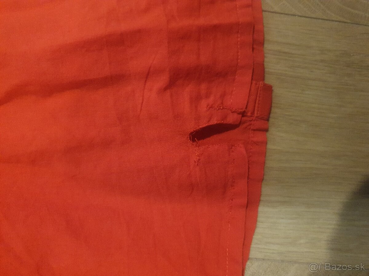 2x leginky +2x tuniky+Vesta+teplakove nohavice 122/128 - 11