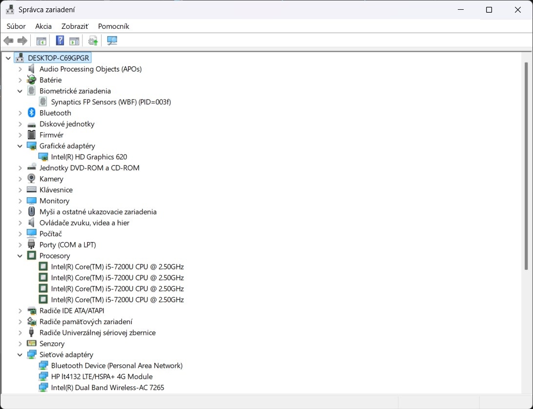 HP Probook 650 G3 /Intel Core i5-7200U/8GB RAM/128GB SSD/_2 - 11