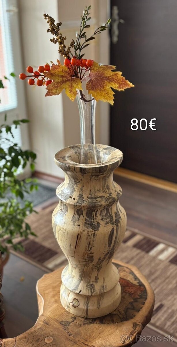 Svietniky z dreva, ručná praca - 11