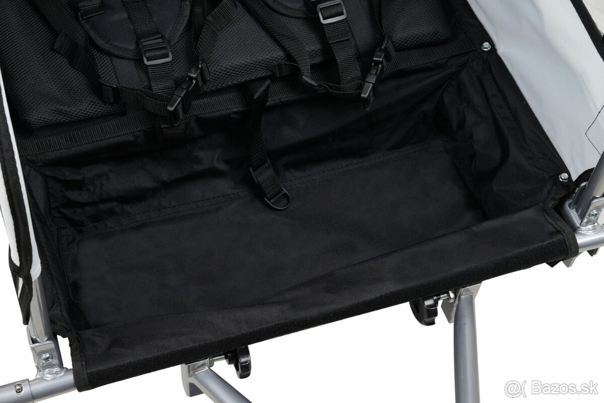 Nový cyklovozík 2v1, príves za bycikel, trojkolka - 11