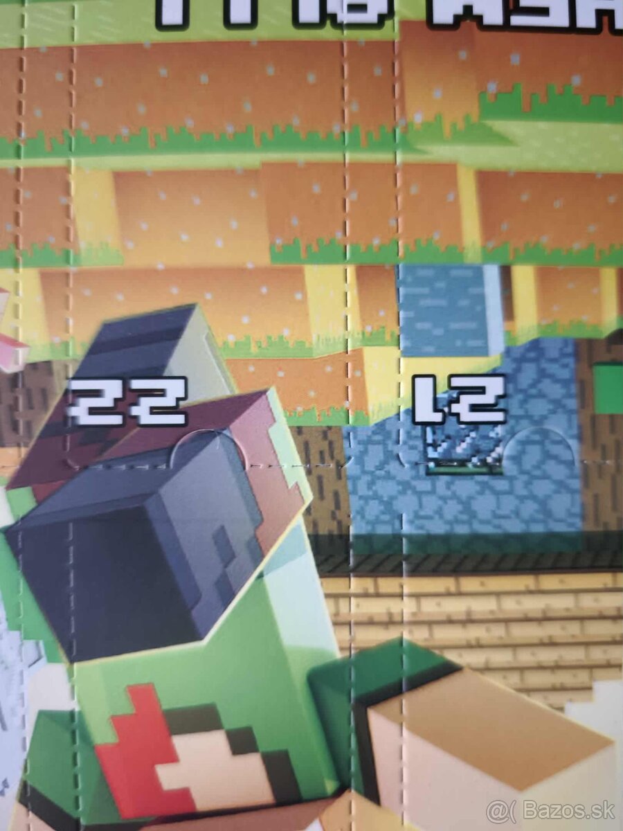 Adventný kalendár - postavičky Minecraft, Spiderman, Stitch - 11