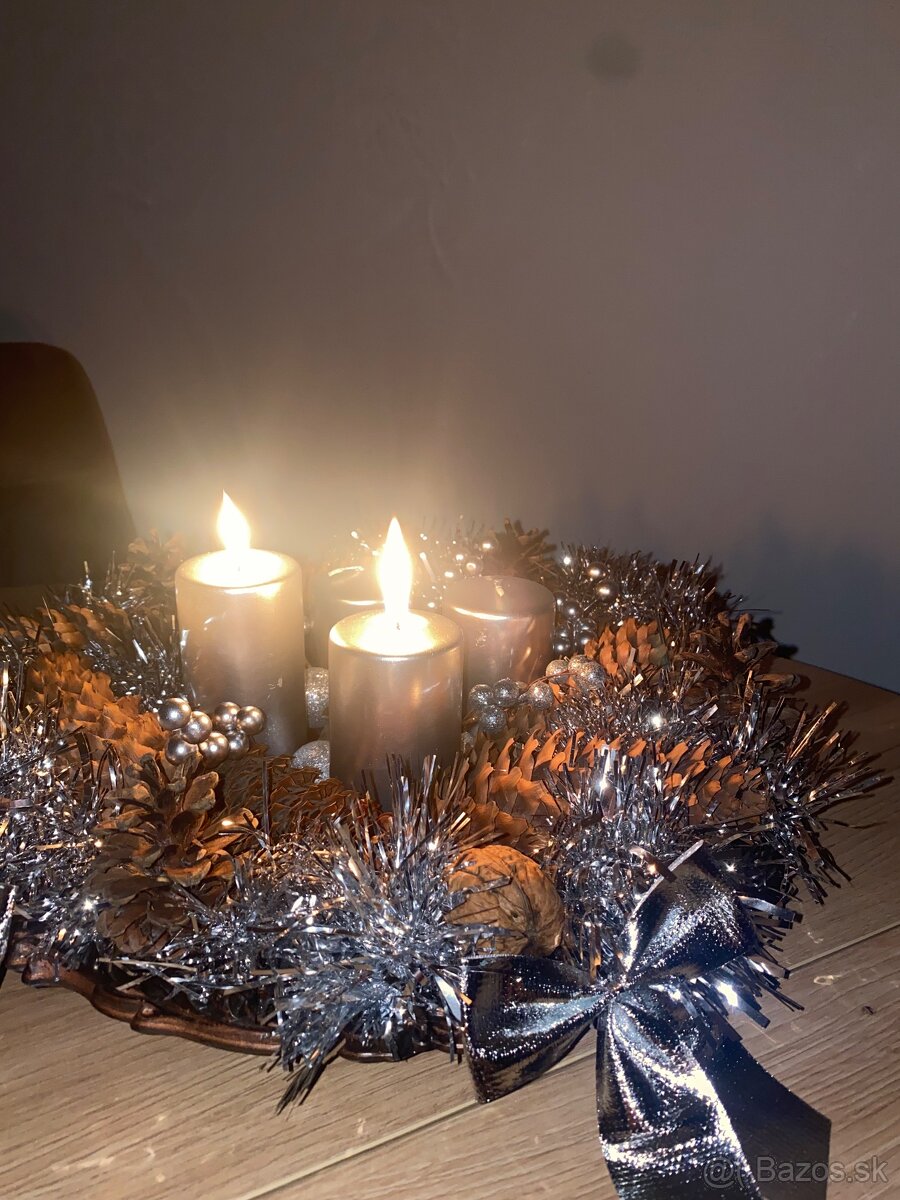 Adventný veniec, veniec na dvere - 11