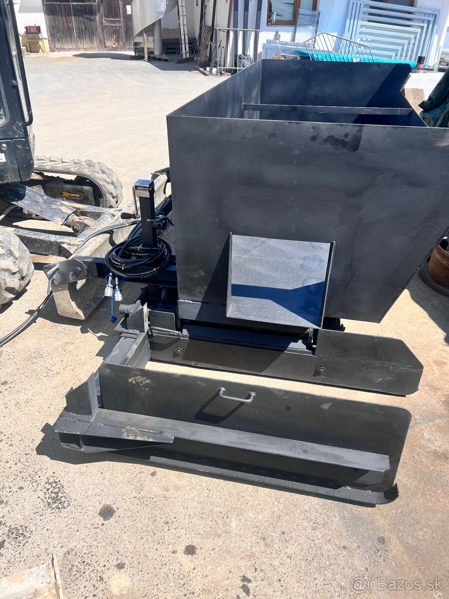 Posypávač krajníc,stranový finišer krajníc hydraulicky - 11