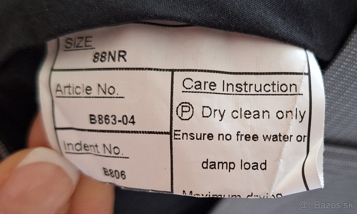 slim fit oblek Daniel Hechter + 2 kravaty - 11