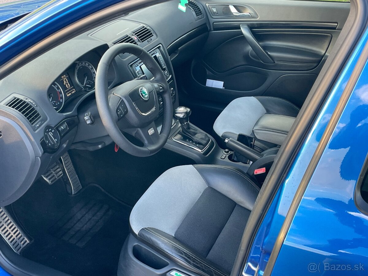 ŠKODA OCTAVIA 2 RS DSG 2,0 tdi 125 kw Race Blue WEBASTO - 11