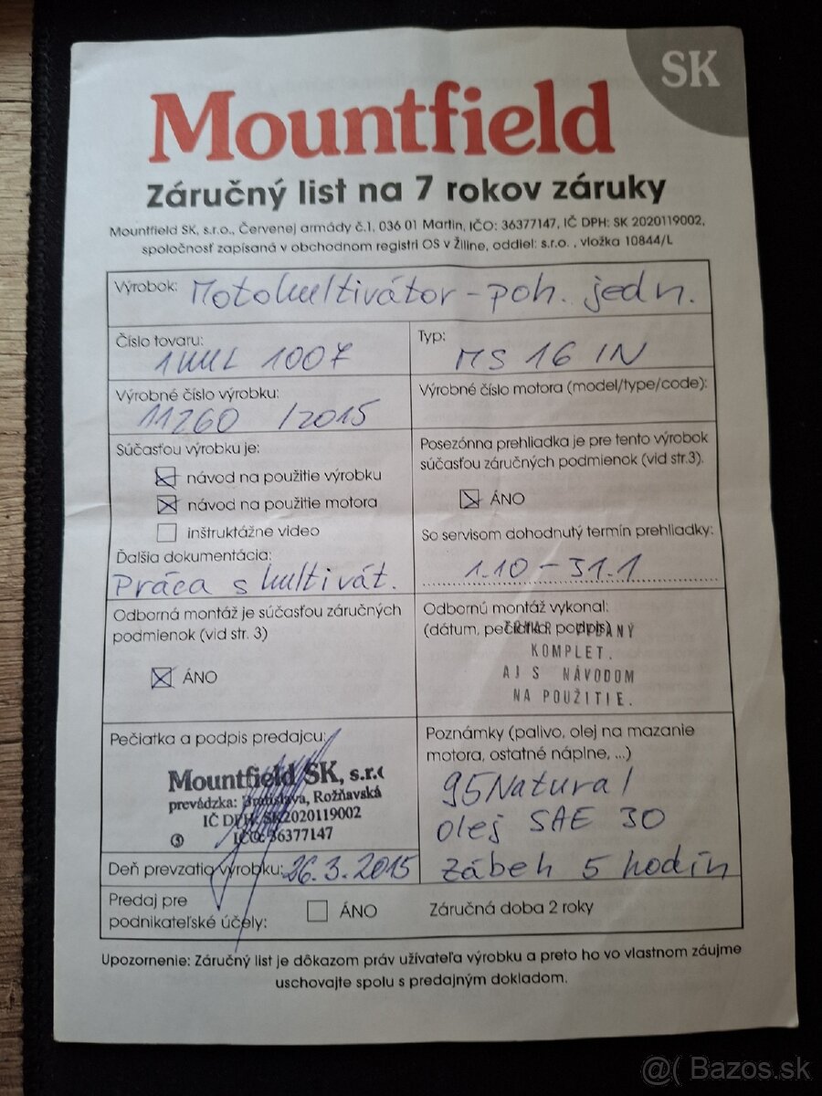 Predám Rotavátor - 11