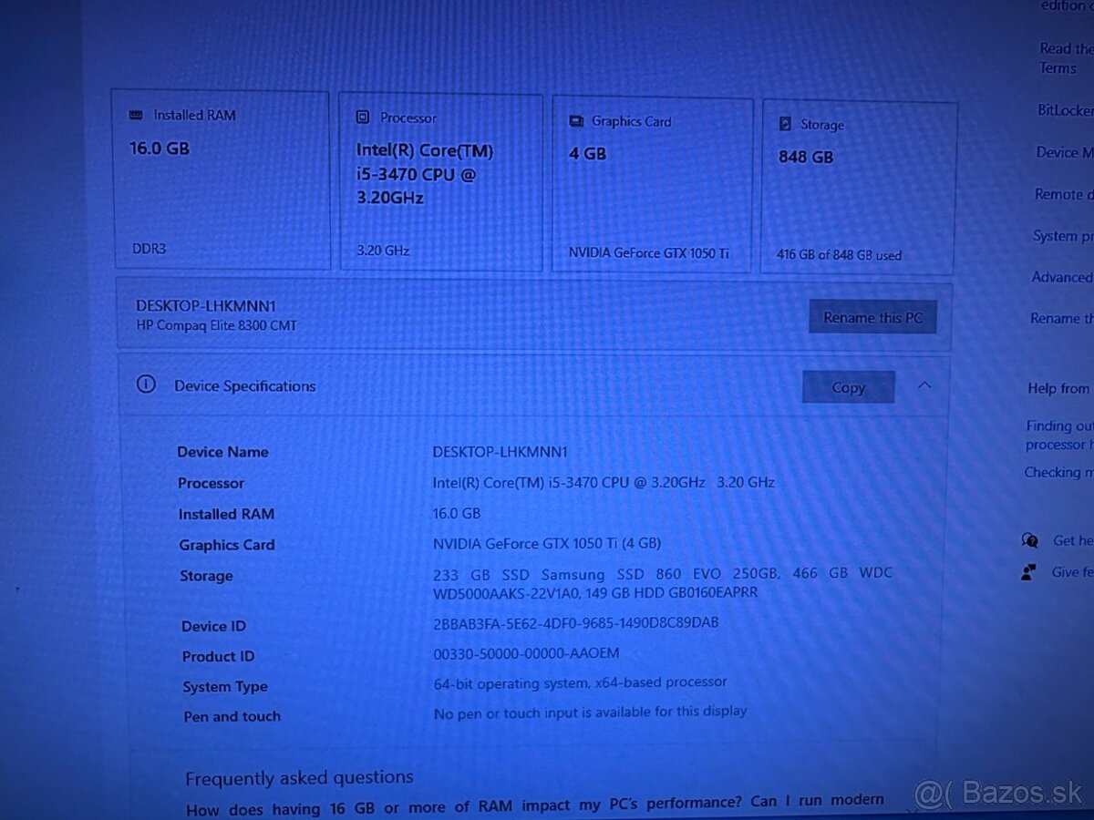 HP Compaq Elite 8300 CMT – kompletná PC zostava - 11