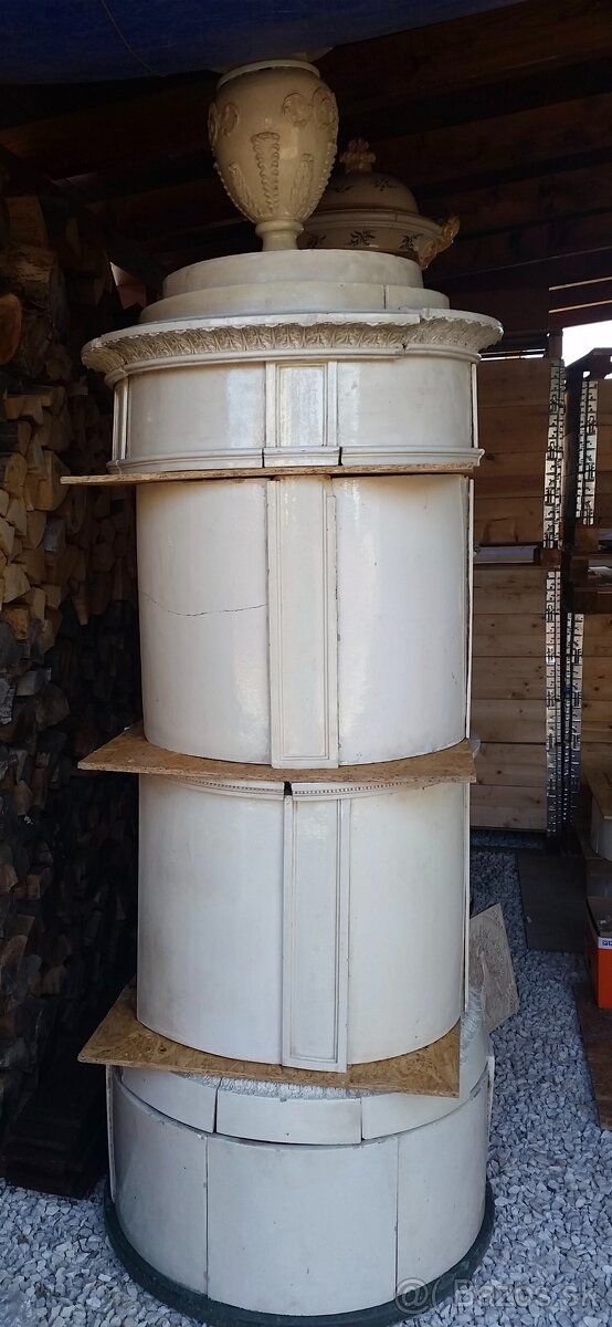 Kachlova pec starozitna - 11