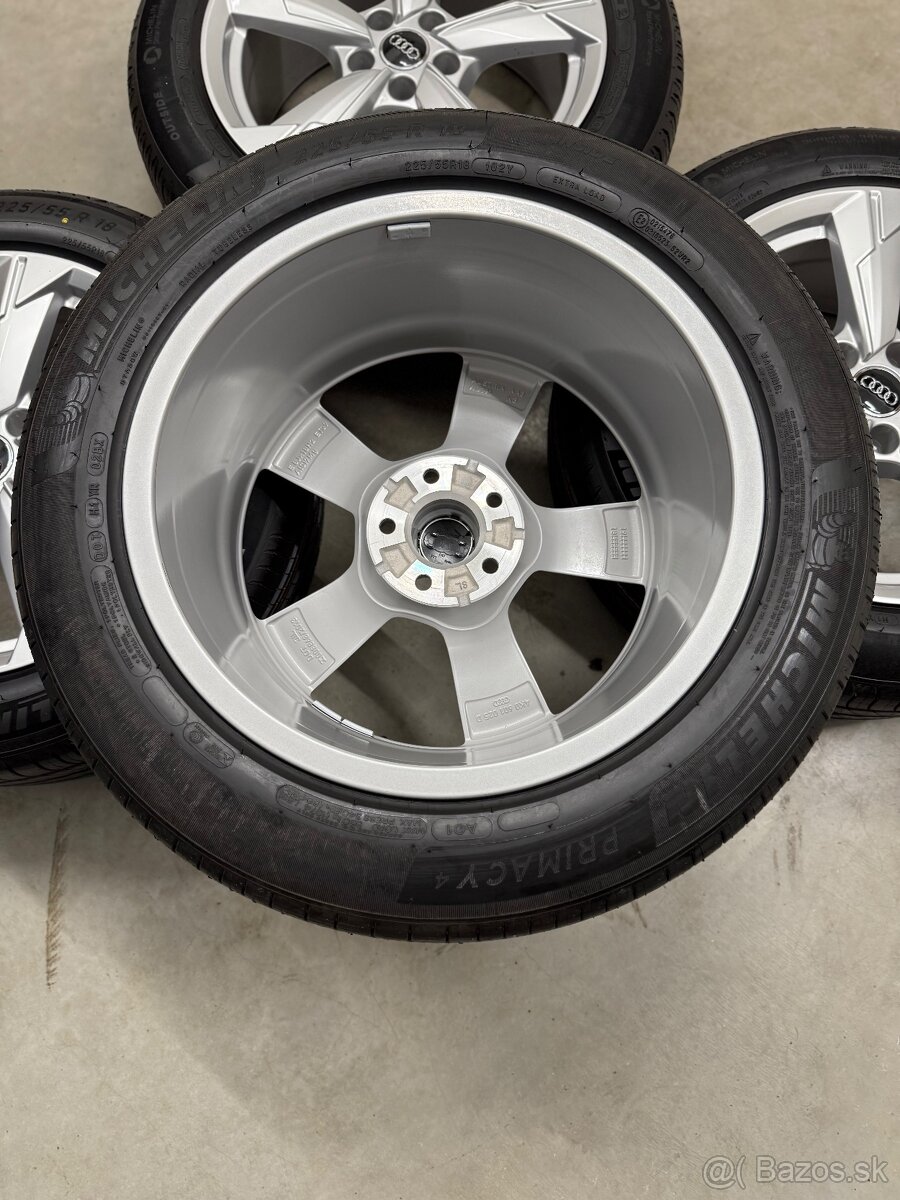 Nepoužitá letná sada 5x112 R18 , 225/55/18 Audi A6 C8 - 11