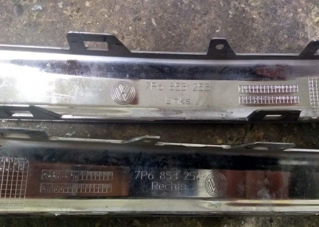 Volkswagen VW Touareg 7P 7P6 2014 - 2018 - mriezka chrom - 11