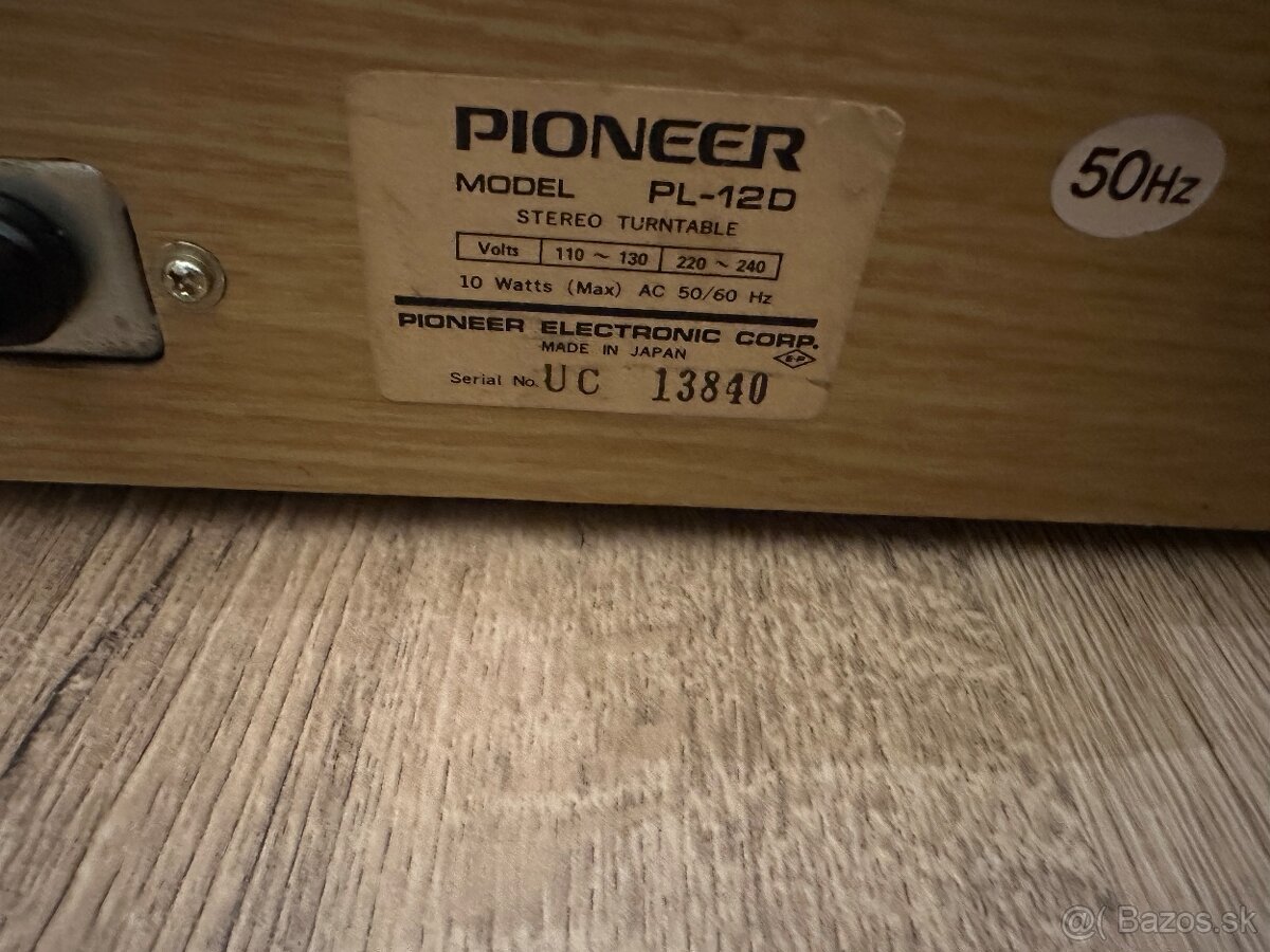 Pioneer PL-12D - TOP Technický stav - 11