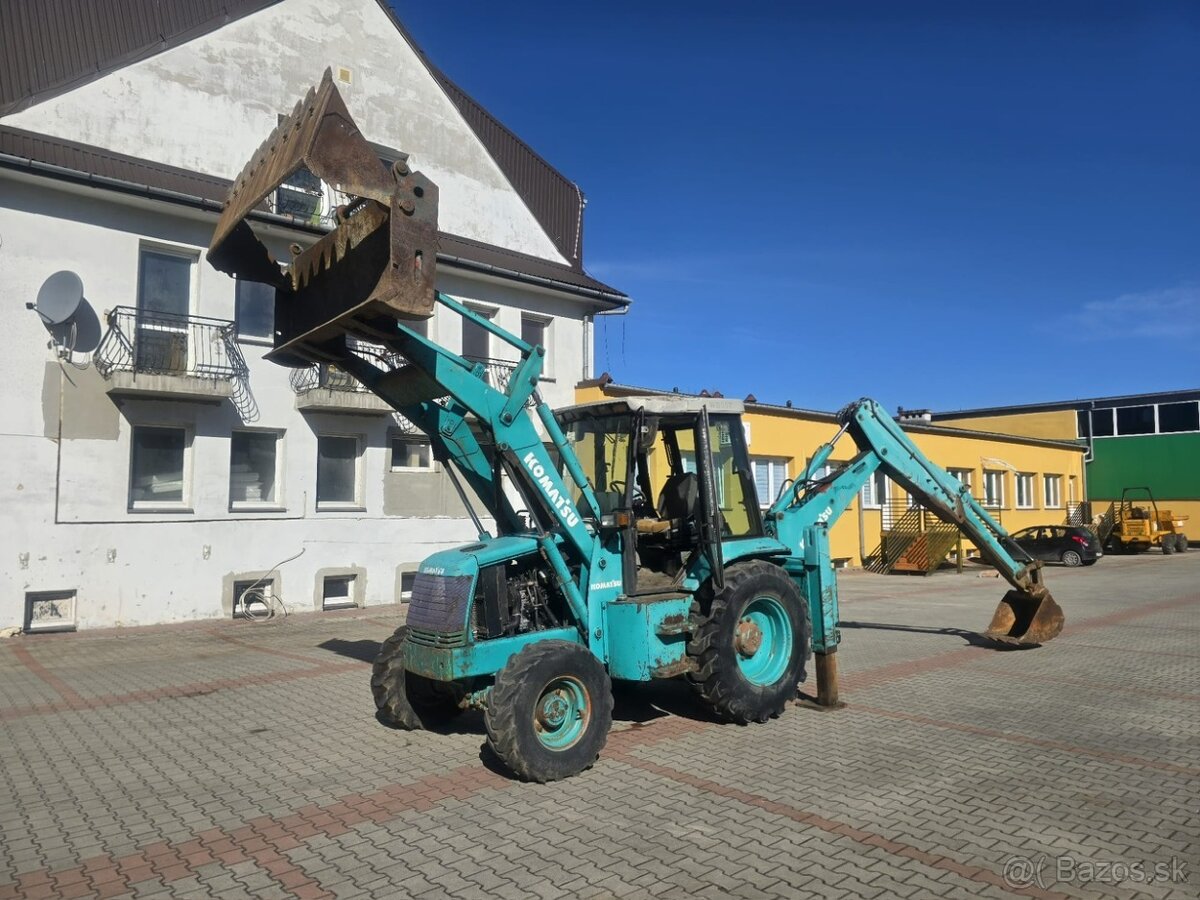 Koparko ładowarka Komatsu 95 rypadlo - 11