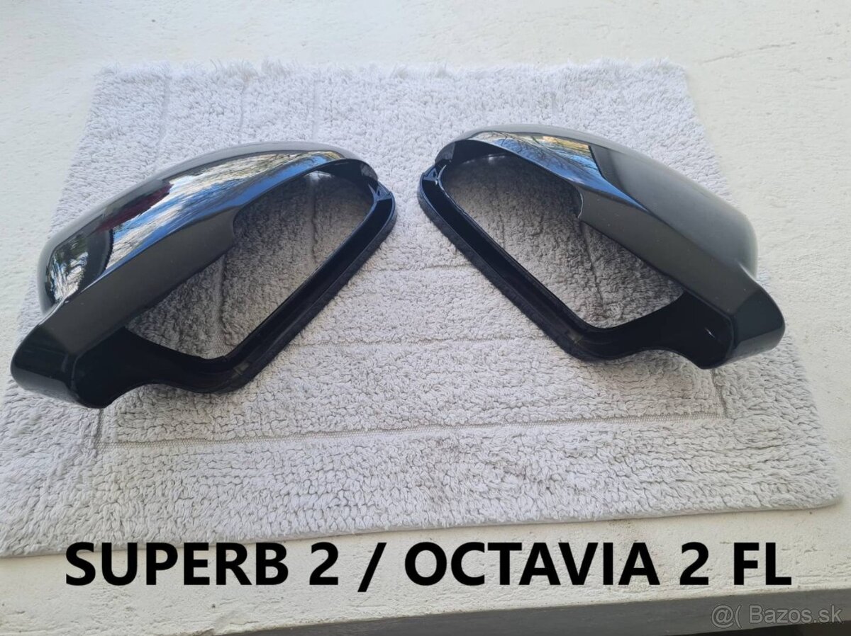 ČIERNE KRYTY spätných zrkadiel - 11