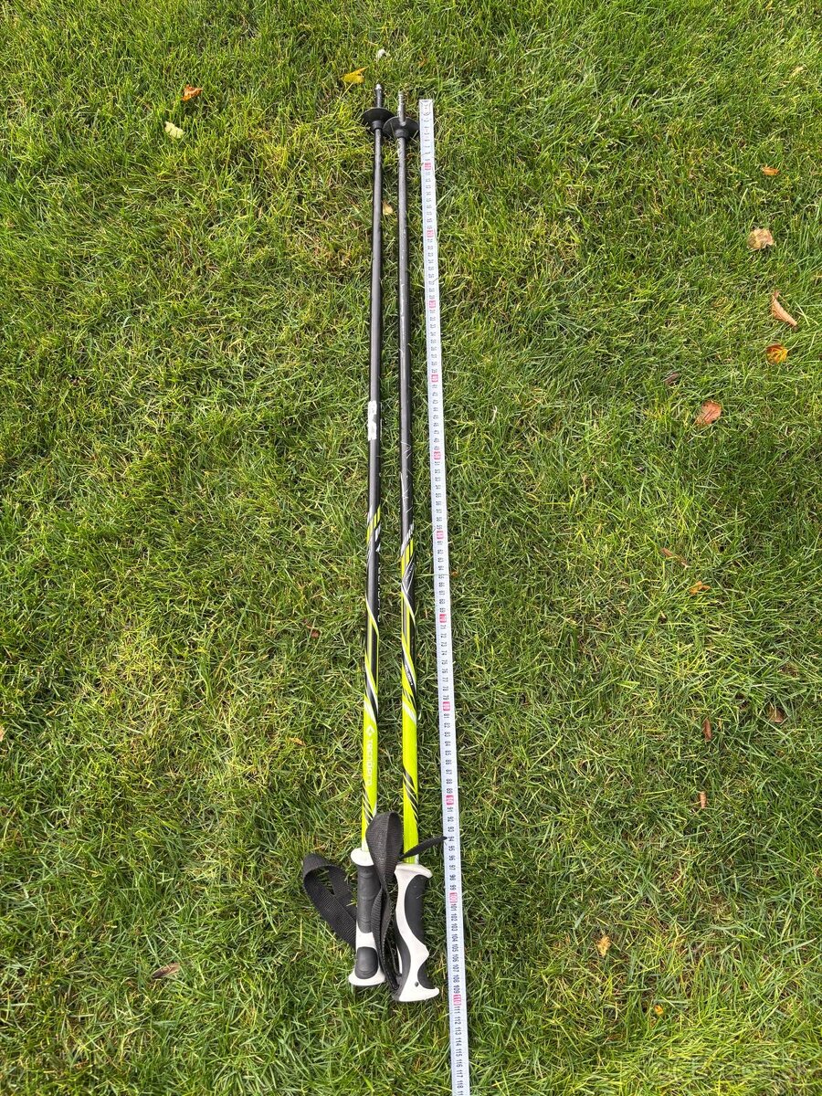 Lyže, palice, bicykle, nosič - 11