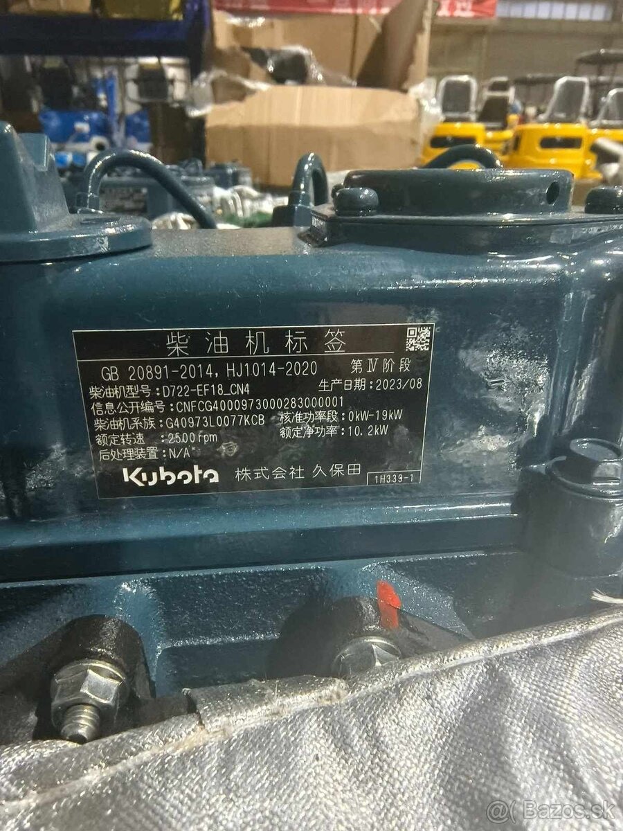 Minibáger Rippa- Kubota motor - 11