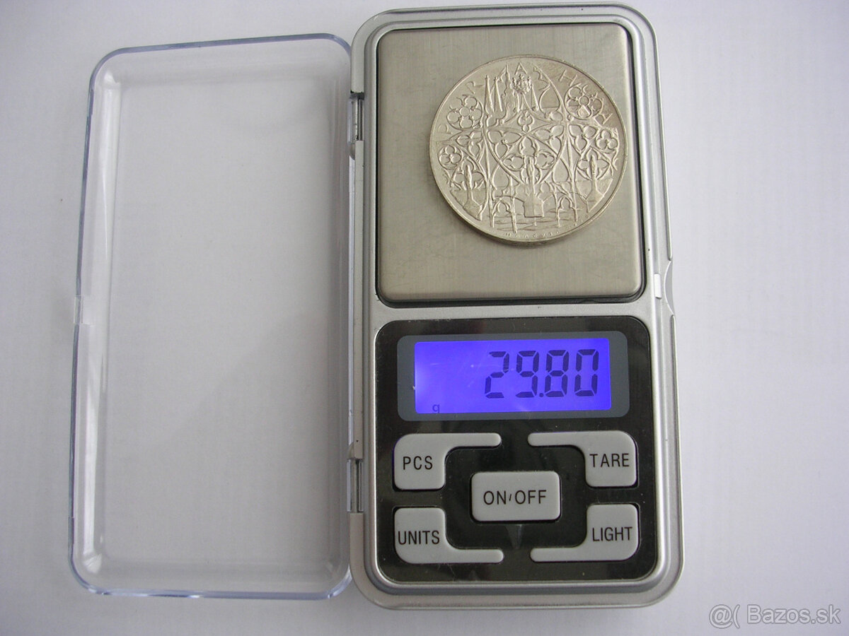 Ag medaila 10 dukát Karel IV. - návrh Jiří HARCUBA 1978 - 11