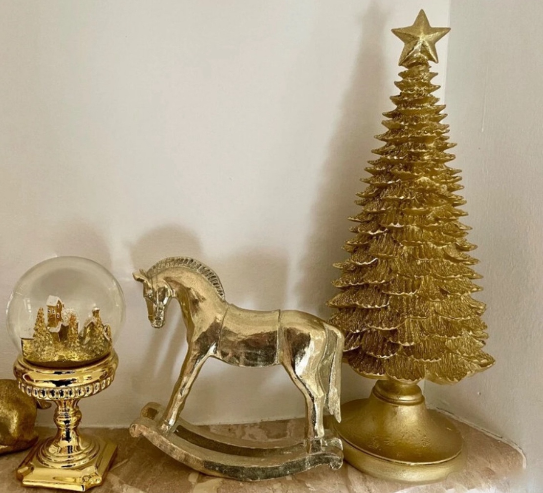 vianocne zlate dekoracie - vianocny darcek - 11