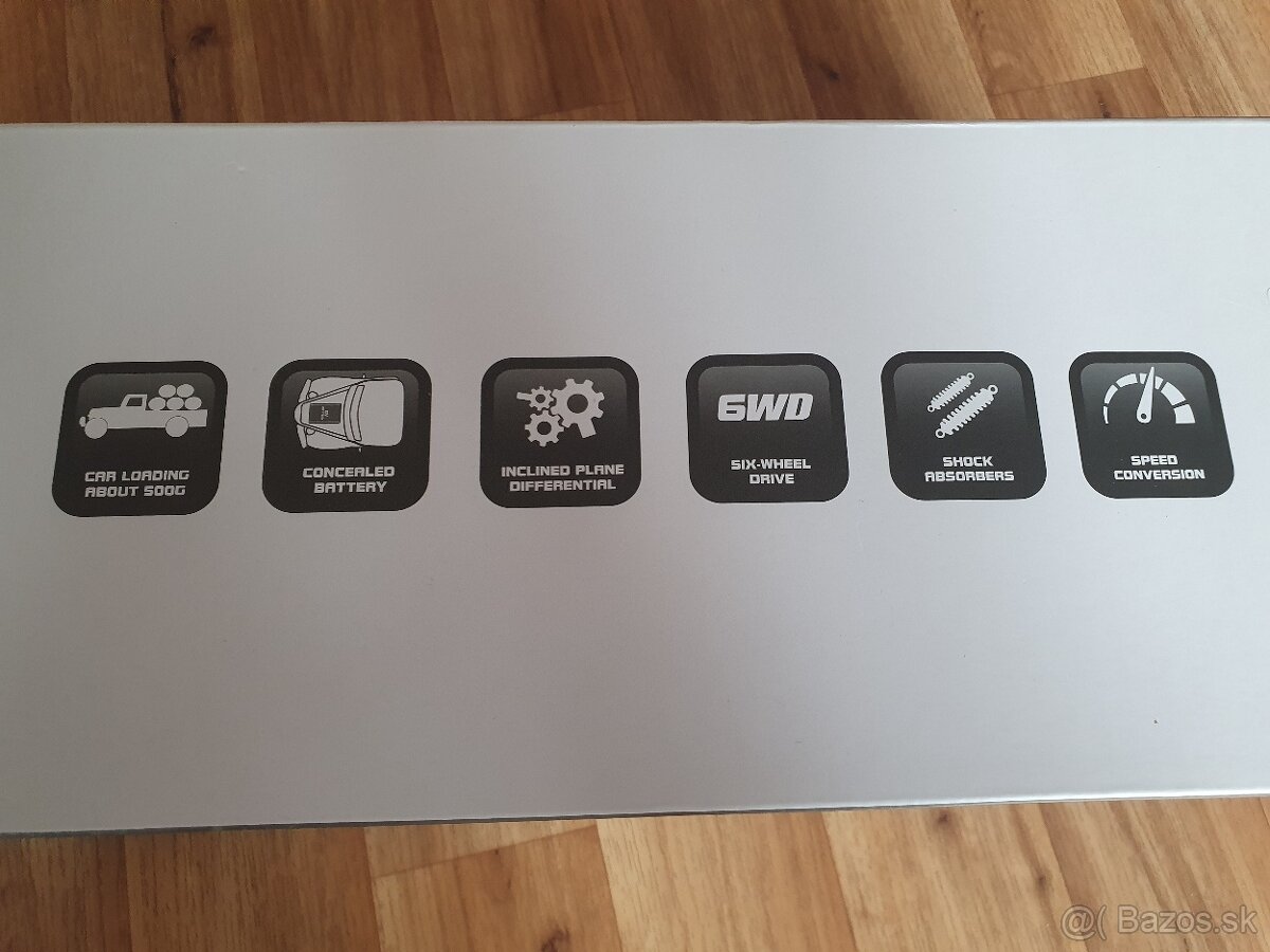 RC Military Truck Zil JJRC 1/16 6WD zelený - 11