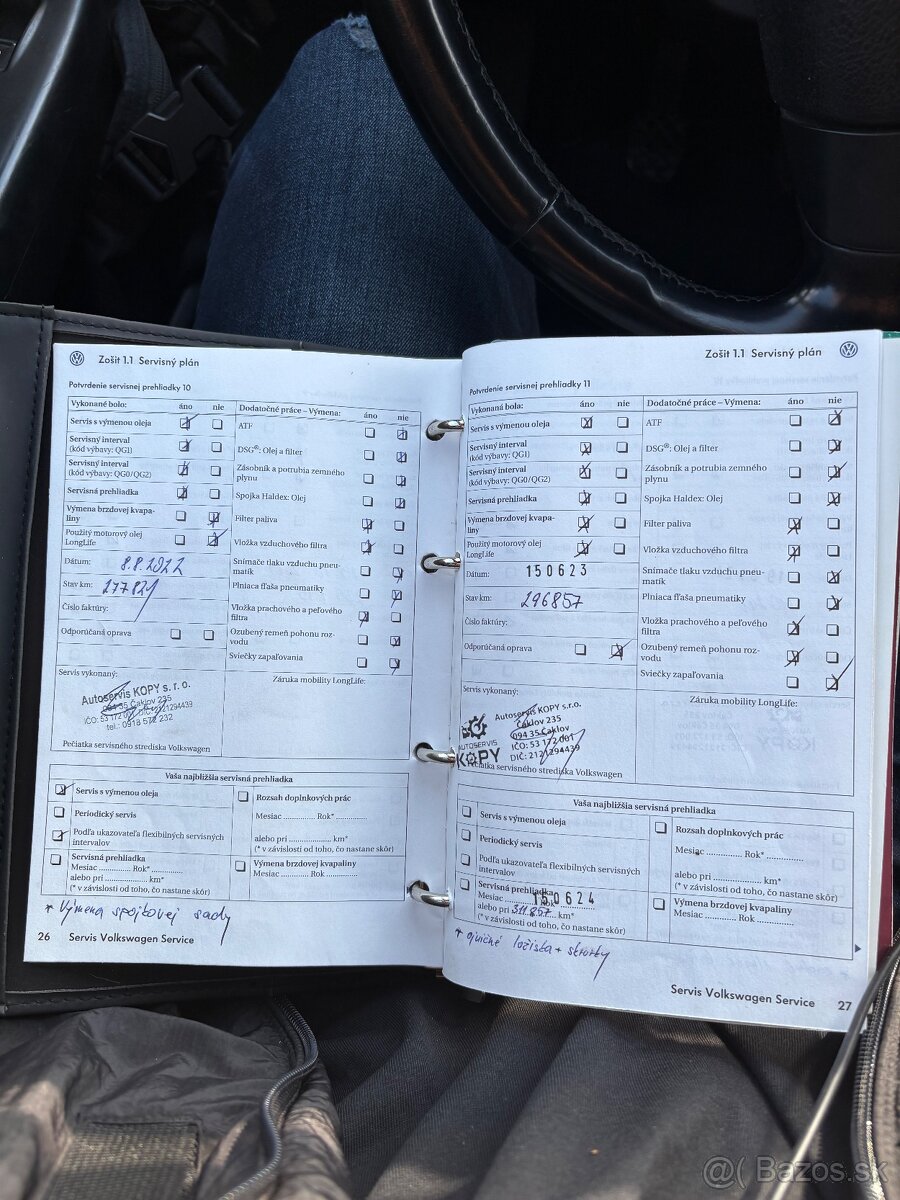 VW Passat b6 BXE 2009 - 11