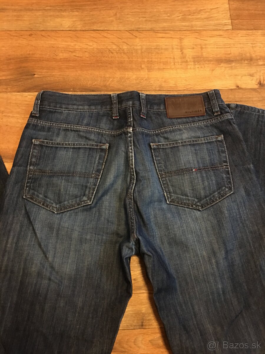 TOMMY HILFIGER originál pánske rifle w34/l34 - 11