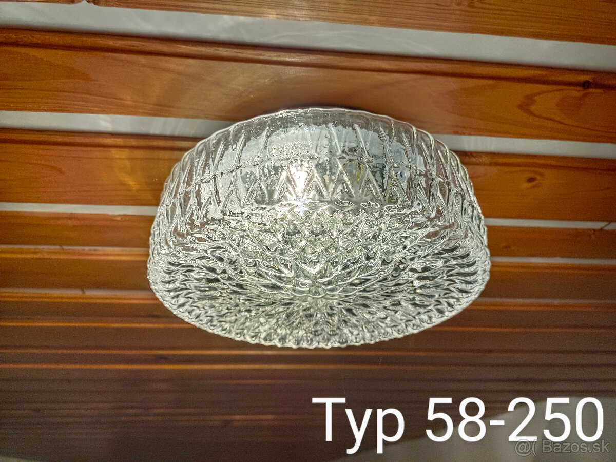 Retro křišťálová svítidla přísazná, na strop i na stěnu, - 11