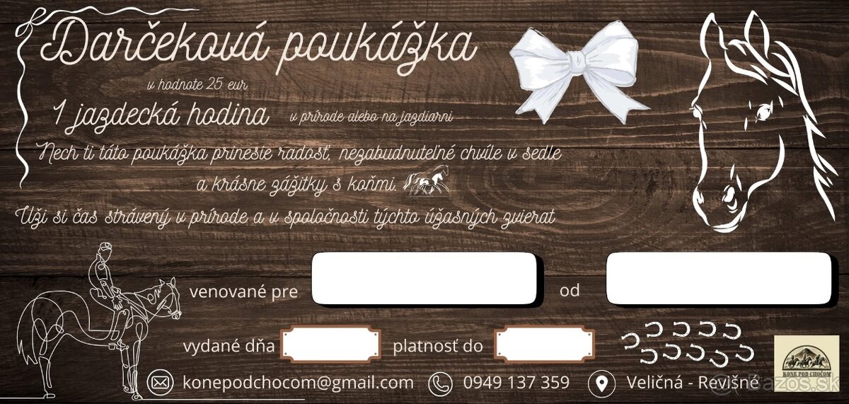 Darčekové poukážky - 11