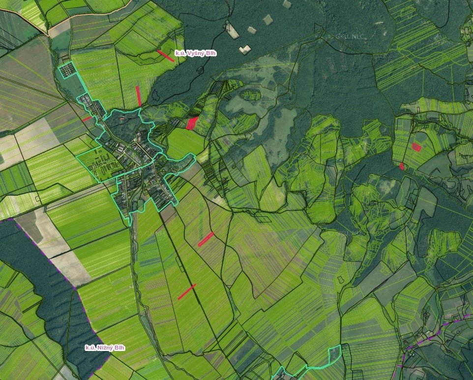 Veľký Blh - 503 m2 PÔDA a LESY – PREDAJ - 11