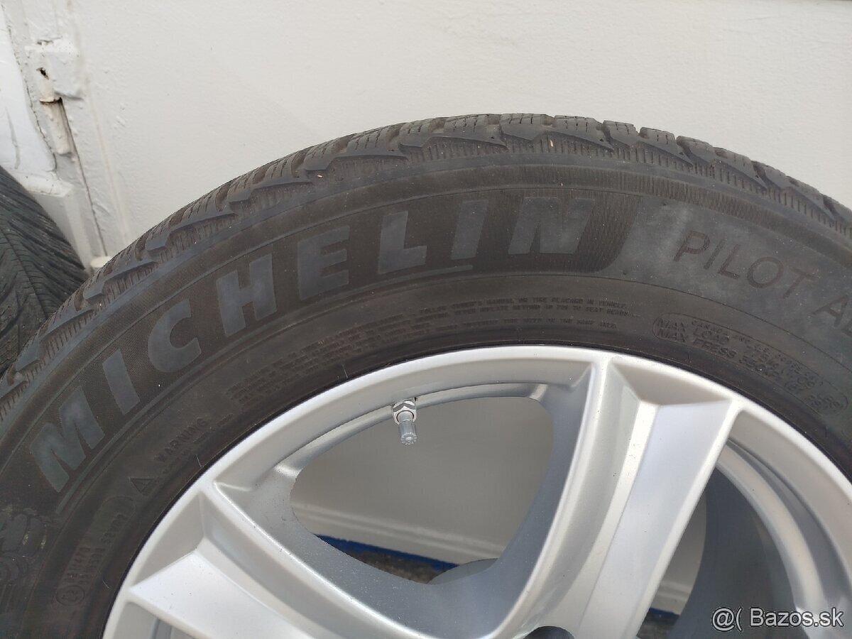 Alu disky R17 + zimné pneu - 11
