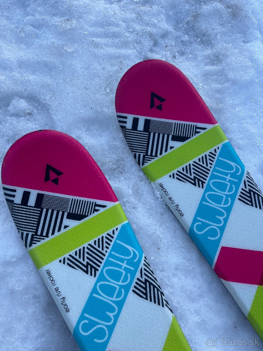 Detske lyže 90 cm a lyžiarky - 11