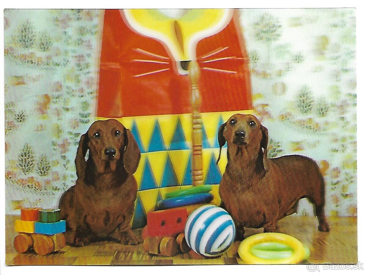 3D pohľadnice (61-80 ), čisté v top stave, 1 ks za 1 € - 11