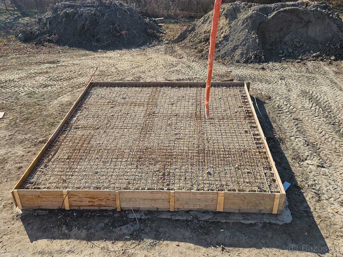 Základy,základové dosky BA,SC,PK a okolie - 11