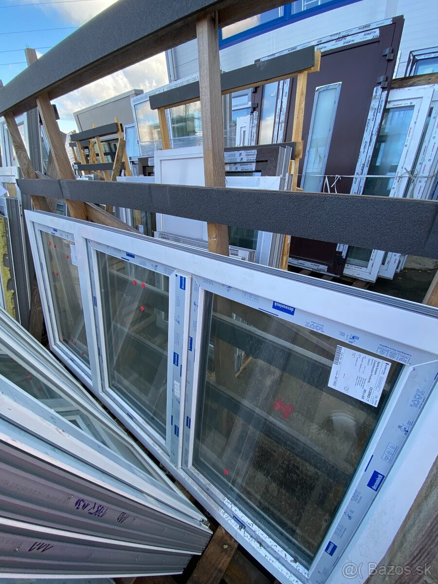 Plastové okná - biela / biela - 11