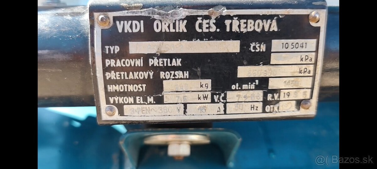 kompresor Orlik 3-valec typ 3JSK 75-2 - 11