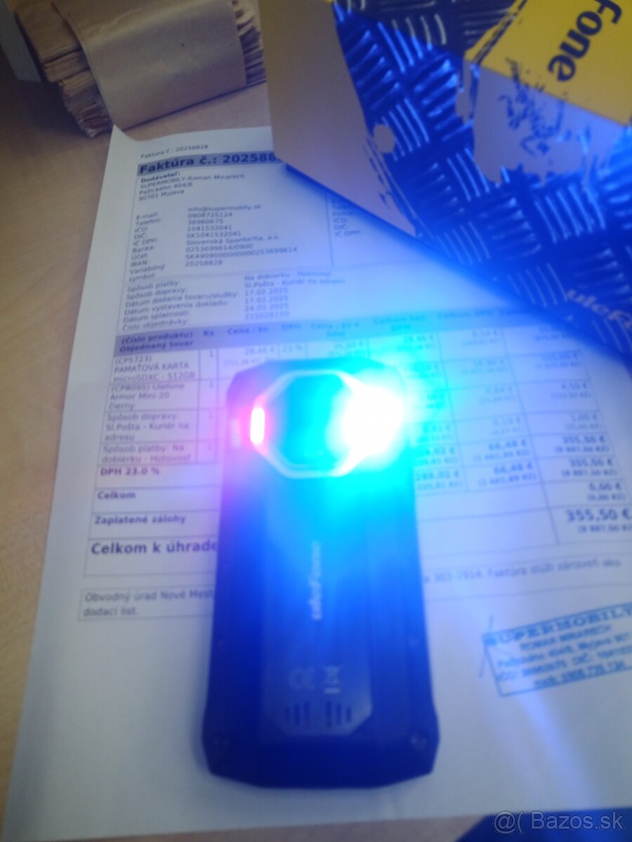Odolný Ulefone armor mini 20, rok v záruke - 11