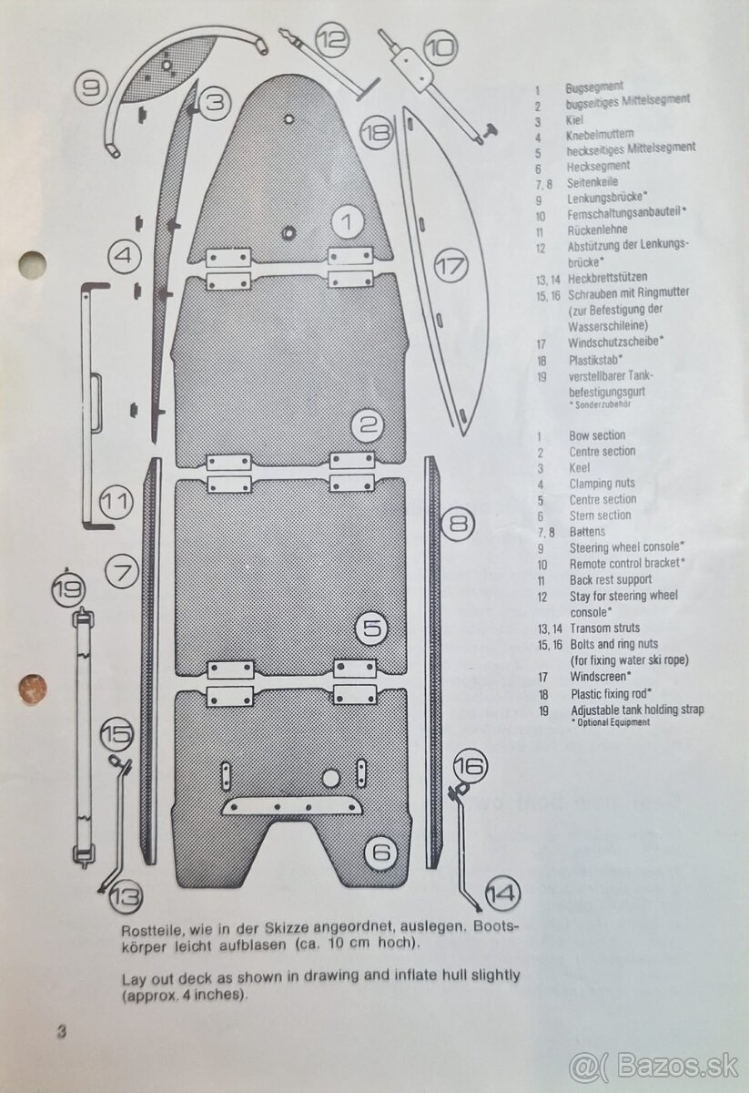Nafukovací motorový čln - 11