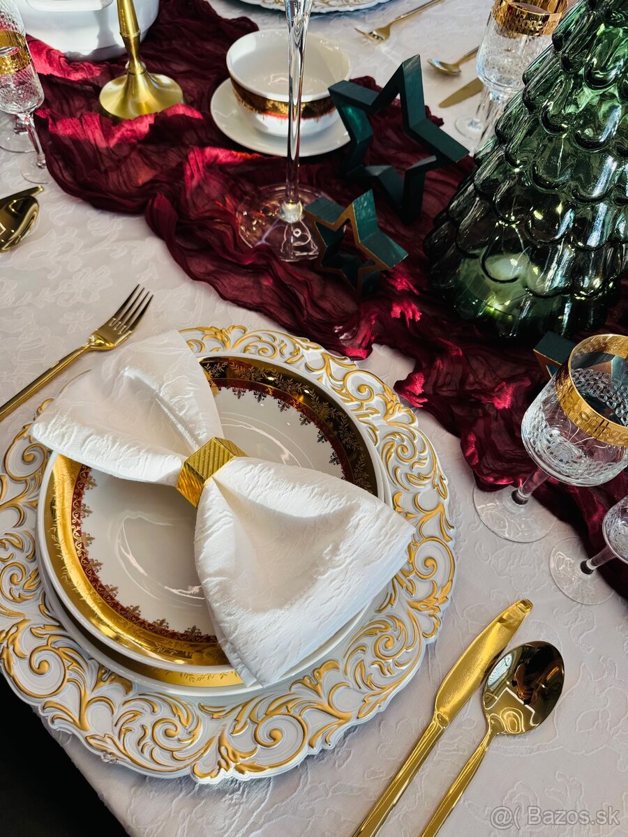 Retro krásna obedová súprava-posielam kurierom - 11