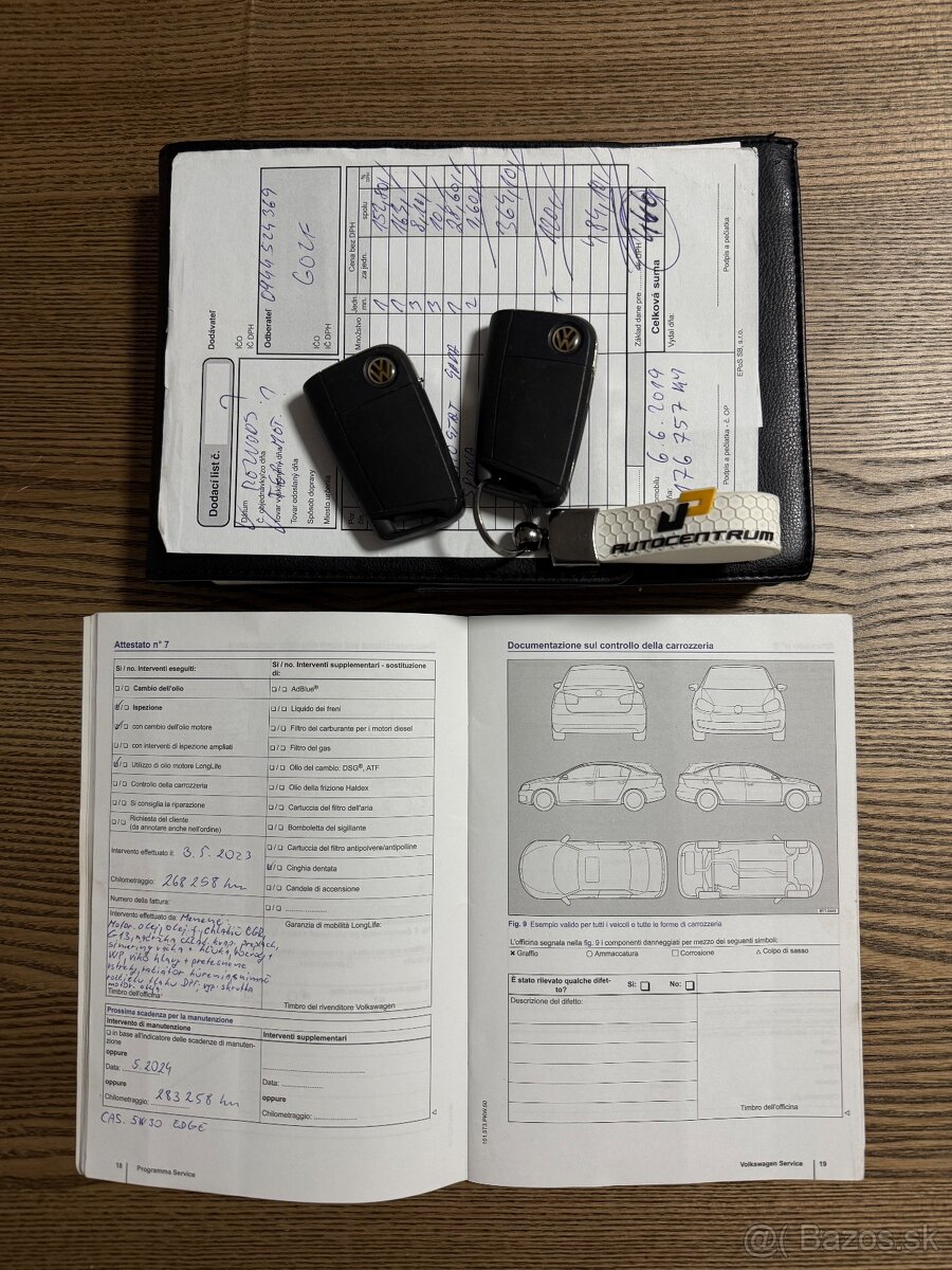 VOLKSWAGEN/ VW GOLF 7 variant, 1.6TDi, 81KW, 2x kľúč, ťažné - 11