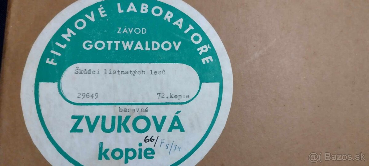 filmy 8mm/16mm / filmové laboratore Gottwaldov-Barrandov - 11