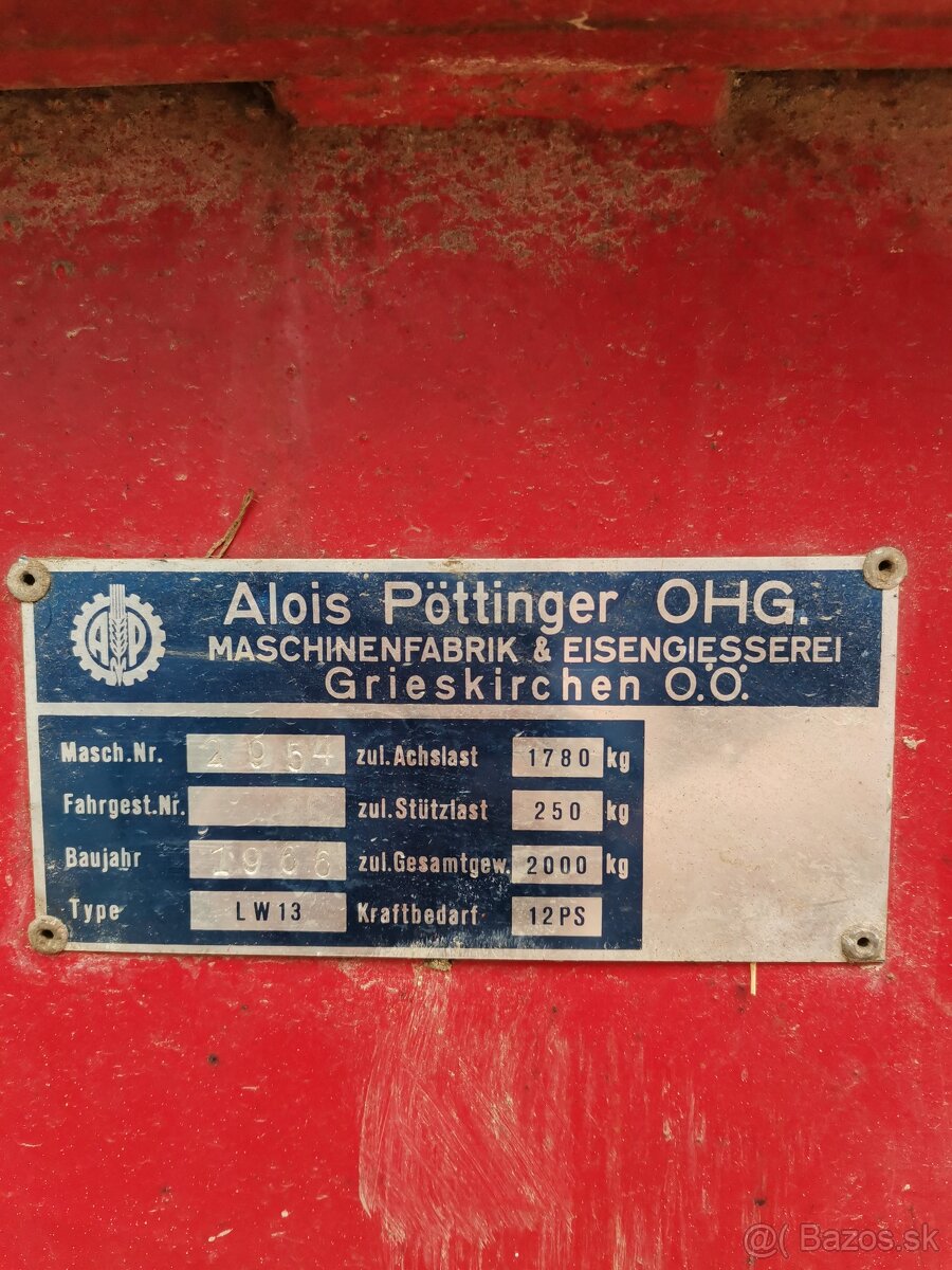 Predam samozberaci voz, horal Objem 12m3 - 11