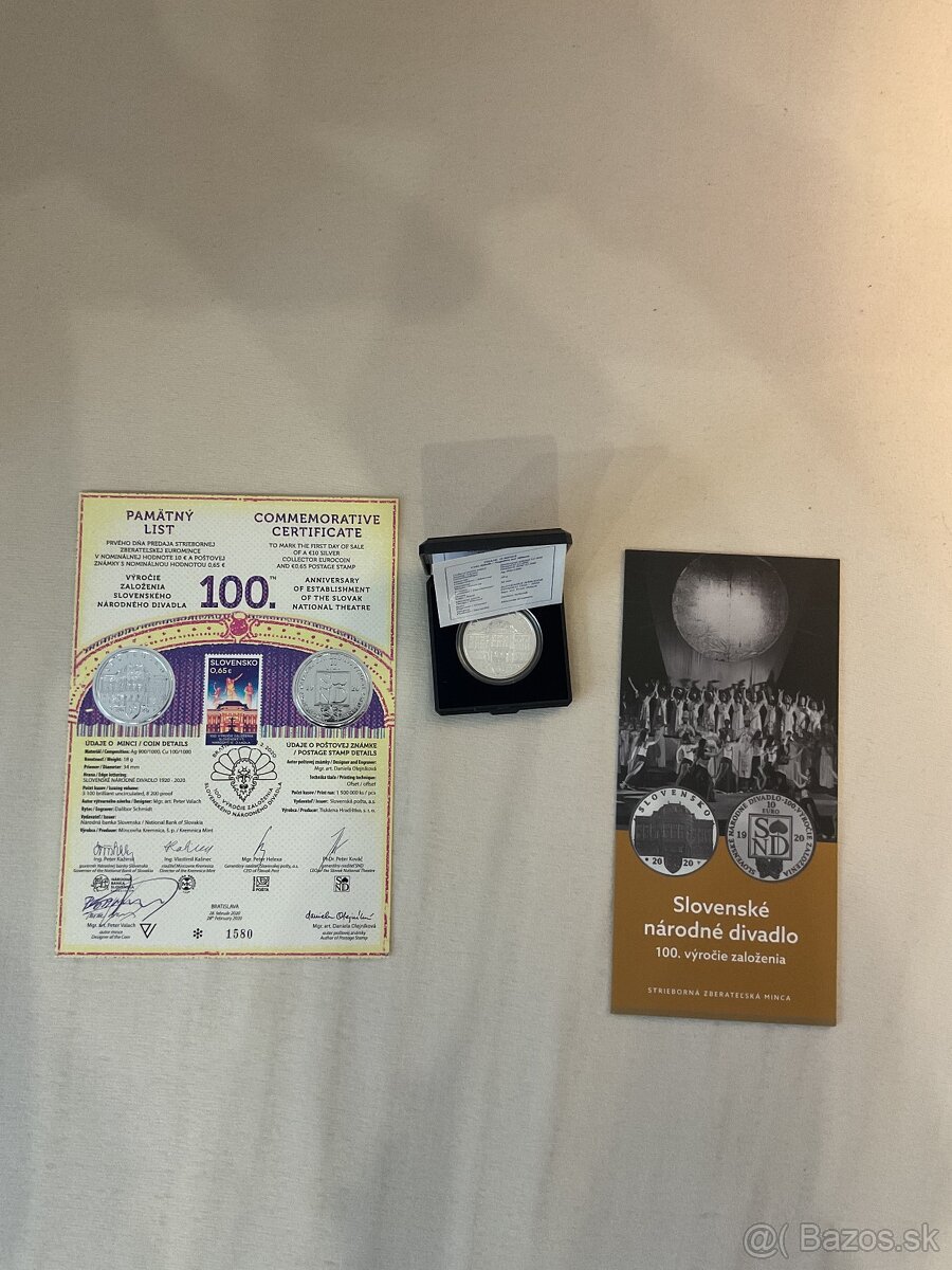 Predam 10€ a 20€ strieborne mince - 11