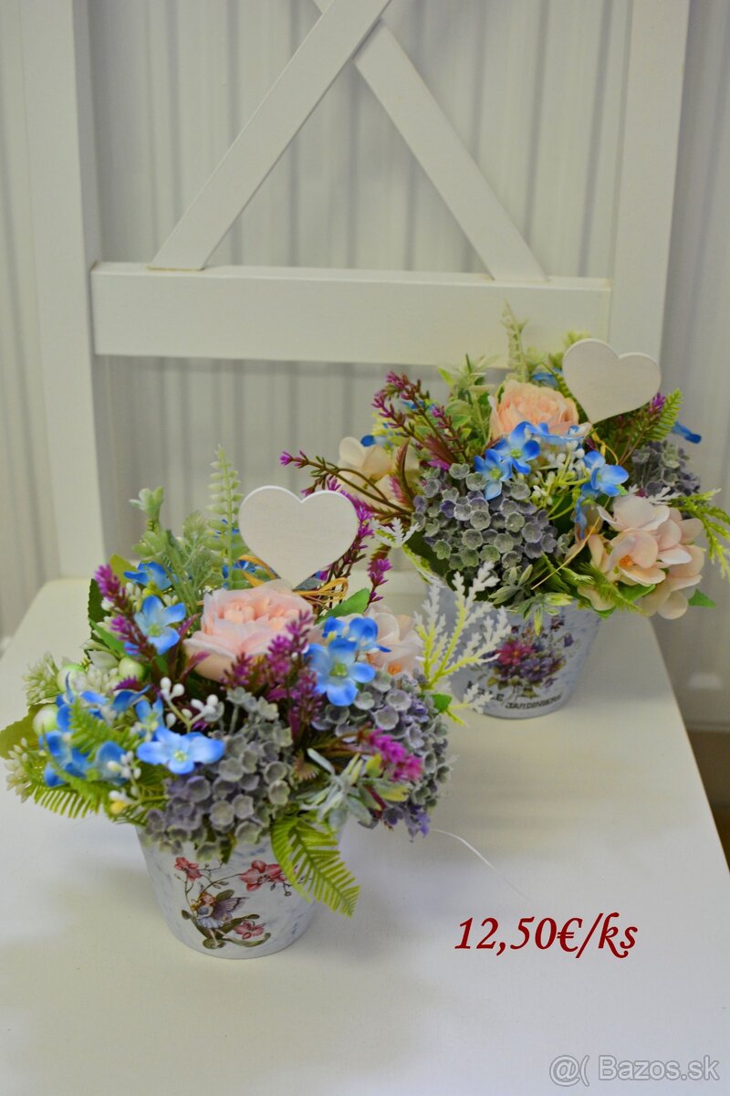 Jarný, veľkonočný veniec, aranžmán - 11