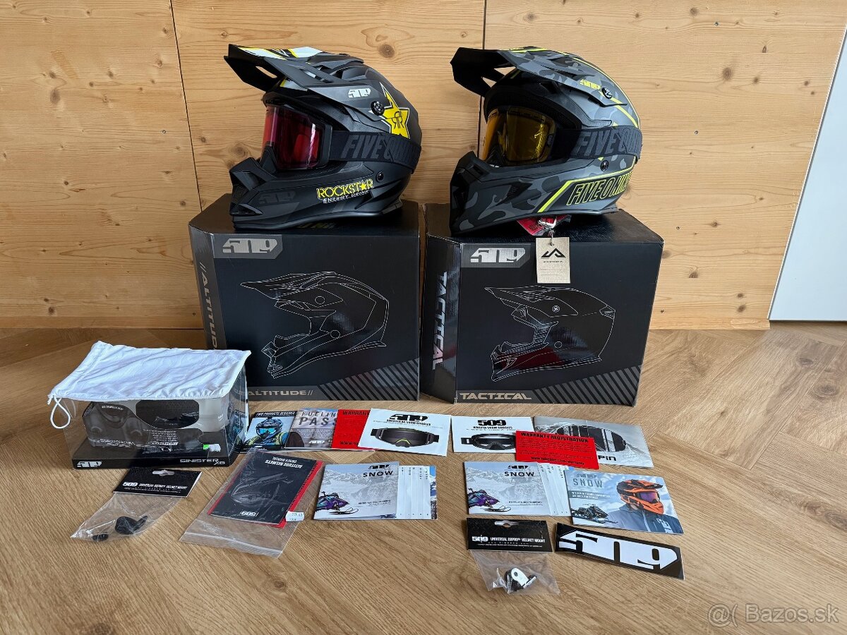 Prilba na snežný skúter 509 Tactical 2.0 - 11