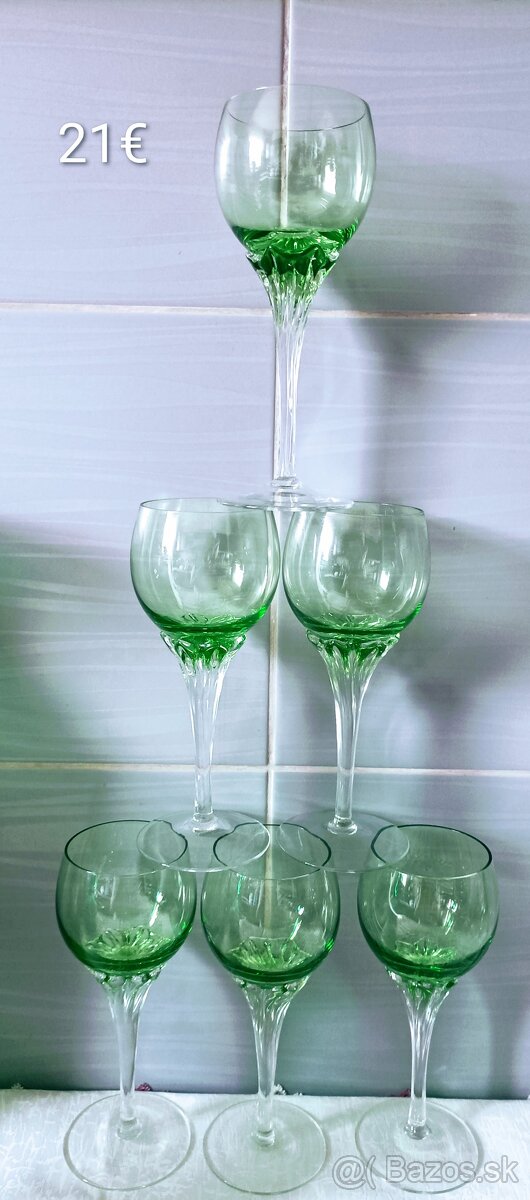 Retro zelené sklo - 11